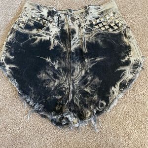 Custom Rip Jean Shorts